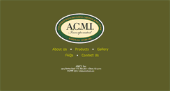 Desktop Screenshot of acmimillwork.com