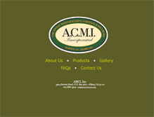 Tablet Screenshot of acmimillwork.com